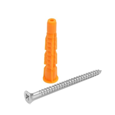 Dowel-gvo "Tundra Krep", universal, with a side, plastic, 8x52 mm, 5 pcs-2