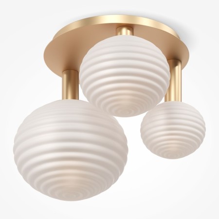 Ceiling Lamp Maytoni Mod268CL-03G, 3CHE14, 40W, 53.5x46x38.5 cm, color gold-1