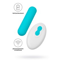Vibroopul A-Toys TNIM, 6.5 cm, silicone, blue color