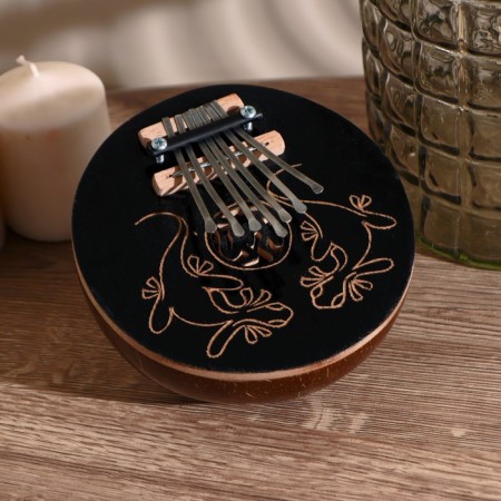 Musical instrument "Kalim's pattern" Round 7x14x14 cm