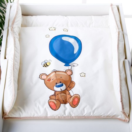Matracik is a changing lump luxury 72x82 cm., "Bear with a ball"-1