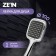 Showing watering can Zein Z0203, plastic, 1 mode, color chrome