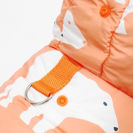 Assumes "Shtilyaga", size XS (DS 21 cm, Osh 25 cm, og 35 cm) white/orange-6