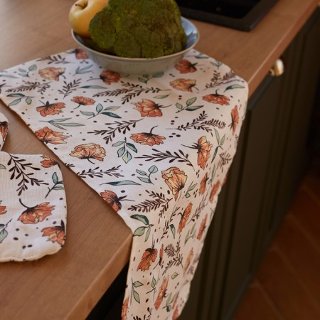 The oleander shade 35x60 cm, 100% cotton, mitch 164 g/m2-5