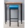 FRAME bar, 356 × 336 × 811 mm, velor, blue / black metal