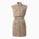 Women's dress Minaku: Safari Mini Beige Color, Rr. 42