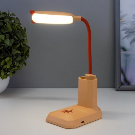 Table lamp "Baby" LED 1W USB AKB Beige 7.1x10x26 cm Risalux-1
