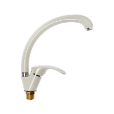 Accoona A4053E kitchen mixer, single -leaf, beige, glossy