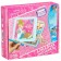 Diamond mosaic on a box, 14x14 cm, princesses