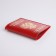 Passport cover, embossing, red glossy color