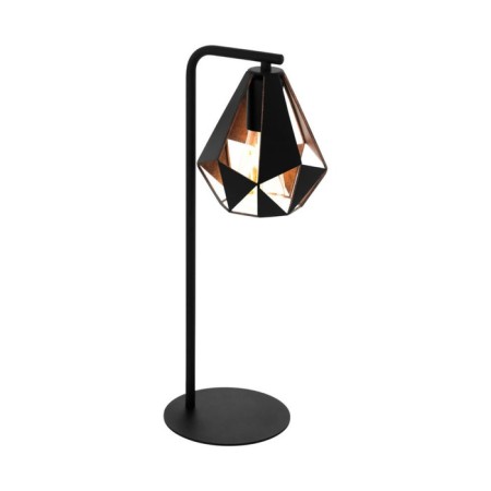 Carlton 4, 1x60W E27 table lamp, black color