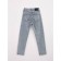 Women's jeans CONTE Elegant Straight Leg, XS size, Acid Grey color