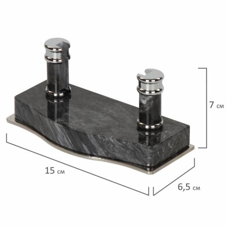 Marble Galant set of 8 objects+watches, black 231192-7