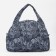 Road bag with lightning, a suitcase holder, color gray color