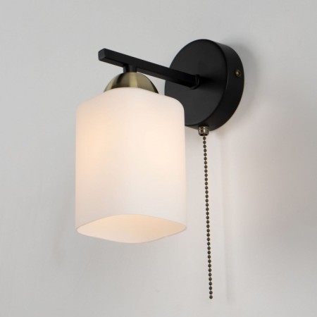 Sconces Citilux "Henry" CL130415, 9x21 cm, 1x75W, e27, black color-1