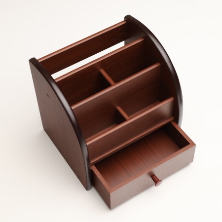 Organizer 5 sections, with a drawer 17*14*17cm-4