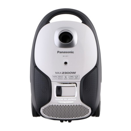 Пылесос PANASONIC MC-CJ917W, мешок, 2300 Вт, 6 л, 60 дБ, шнур 7 м, белый-3