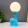 Huggler desktop LED 3W 3000k Blue 7.5x7.5x26 cm Risalux