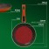 Pan Magistro Terra, D = 22 cm, removable Soft-Touch pen, anti-stick coating, induction, color orange