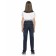 Pants for girls, height 122 cm, dark blue color