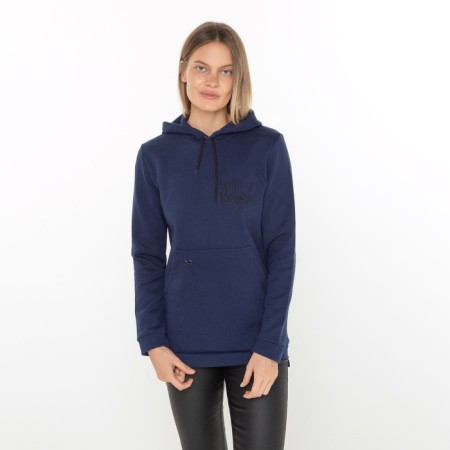 Female hoodies, blue color, size 46-2