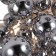 Ceiling chandelier Arte Lamp Molecule A8313PL-5CC, G9, 5x40 W, 60x60x33 cm, chrome