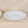 A set of dining plates Luminarc Trianon, D = 25 cm, glass -ceramic, 6 pcs, white color