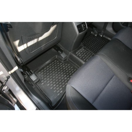 3D mats in the Hyundai Tucson salon, 2015-2016, 4 pcs. (polyurethane)-2