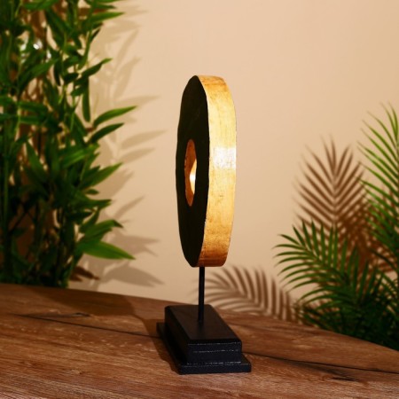 Decor "Ring" on the stand, Albezia 25x9x36 cm-4