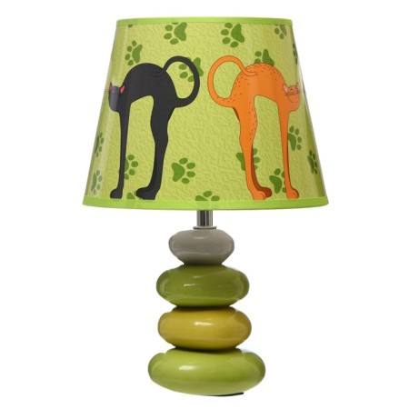 Table lamp "cats" E14 15W green 20x20x30 cm Risalux-9