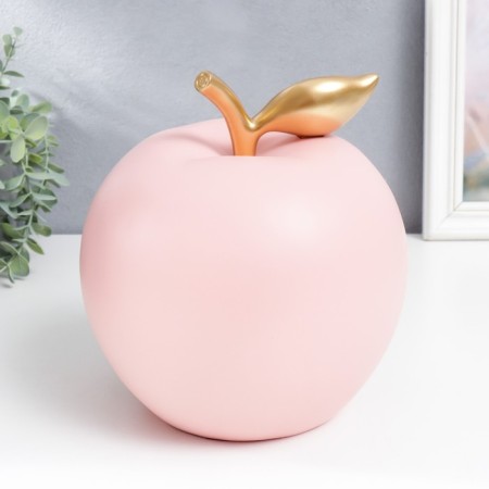 Souvenir Polystone stand "Pink apple" 20.5x16x18 cm-2