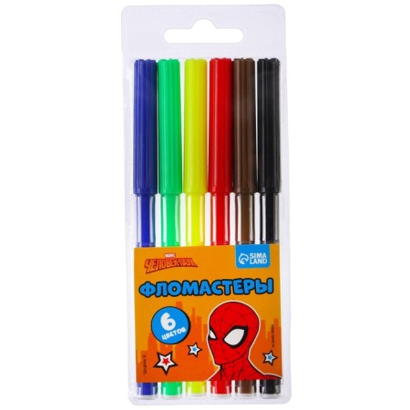 Gift set of first grader, 6 items, Spider-Man-10