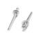 Rolls exhaust tundra, aluminum-steel, 50 pcs, 3.2 x 6 mm