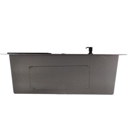 Kitchen sink Gerda GS 6045 G, 600x450 h = 200 mm, color graphite-7
