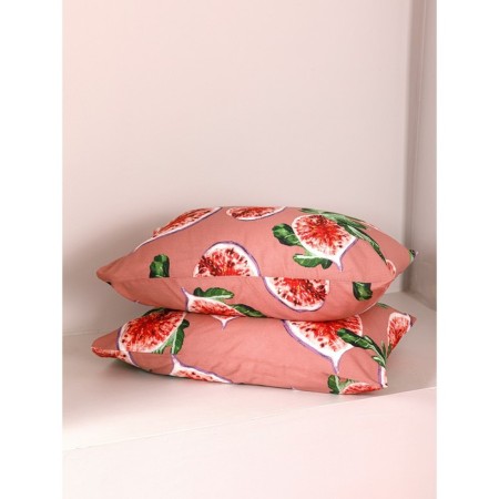 Bed linen 1.5 joint venture "Fig", size 145x215 cm, 145x215 cm, 70x70 cm - 2 pcs-5