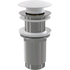 Донный клапан для раковины Alcaplast A395B, CLICK/CLACK 5/4", без перелива