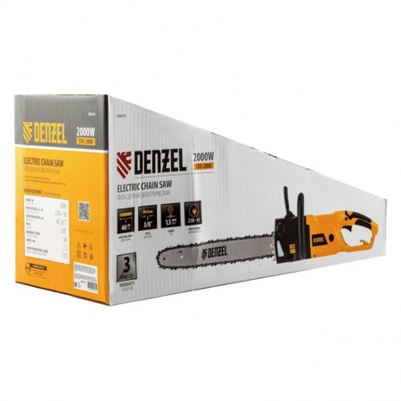 DREAL Electric Denzel 95618, EDS-2000, 2 kW, tire 40 cm, step 3/8 "-13