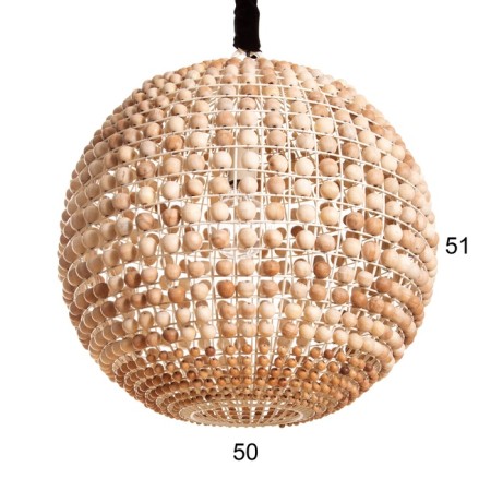 Ceiling lamp "Sokl" beige 1x40W, E27, 52x52x57 cm-2