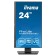 Monitor IIYAMA 23.8 "Prolite Xub2493HSU-B6 Black IPS LED 1MS 16: 9 HDMI M/M Matte Has Piv 107748
