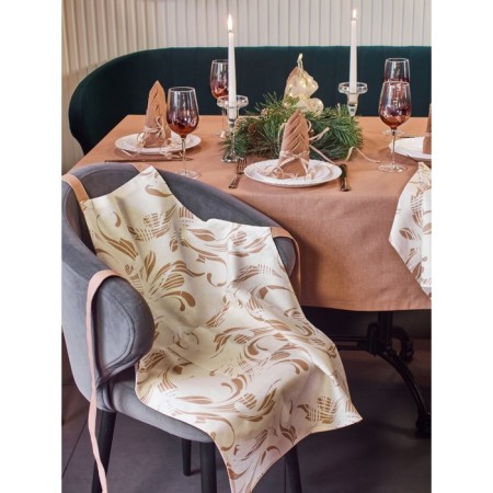 Apron Golden Frost, size 60x80 cm, curls, beige-2