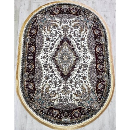 Ovalnaya carpet Rubin 20271a, size 200x290 cm