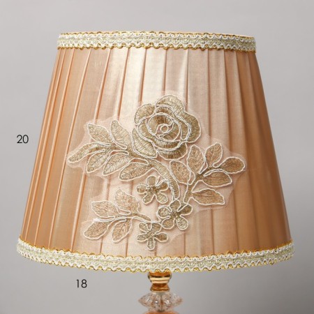 Azalia table lamp 1x40W E27 gold 25x25x40 cm Risalux-3