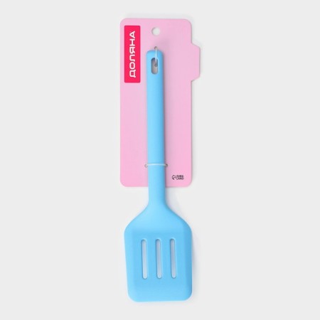Lum spatula with slots "luxury", 29.5 × 8 × 3 cm, blue color-7