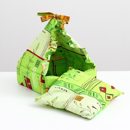 LULKA house, closed, 40x40x45 cm, green tint-3