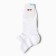 Male socks shortened, white color, size 27-29