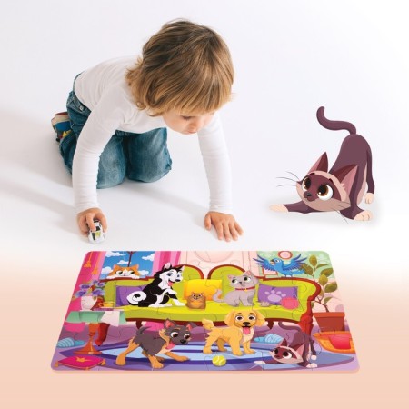 Mega-Pazle "Cute pets", 24 details-1