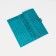 Women's wallet on the button, turquoise color