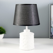 Laboil table lamp E14 40W Black and White 20x20x33cm Risalux