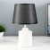 Laboil table lamp E14 40W Black and White 20x20x33cm Risalux