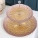 2-tier dish "Baroque", d = 21/28 cm, gold color with pink